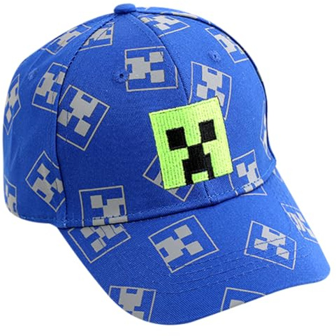 YCVBCY Miner Cappellino da Baseball, Berretto per Bambini, Cappello da Sole Bambino Cartoon Caschetto Estivo Ajustabile per Ragazzi e Ragazze, Ideale per Tempo Libero e Outdoor-G