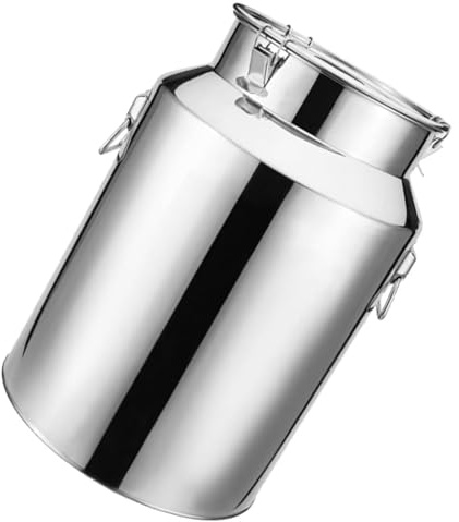 Barattolo per il trasporto del latte in acciaio inossidabile e brocca per vino 88L secchio di grande capacità per liquidi e solidi da cucina serbatoio olio barile tote senza rubinetto design