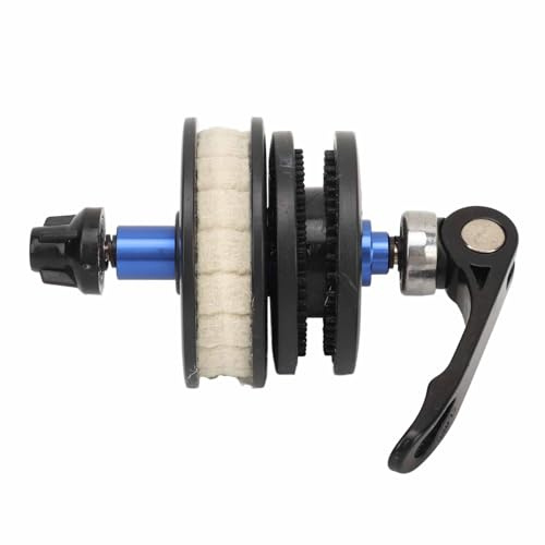 Sunxtzyl Support de chaîne de vélo, Maintien de chaîne de vélo Anti-Rouille pour Le Nettoyage, Le Transport et la Lubrification, Outil de Maintien de chaîne en Alliage d’Aluminium avec conc