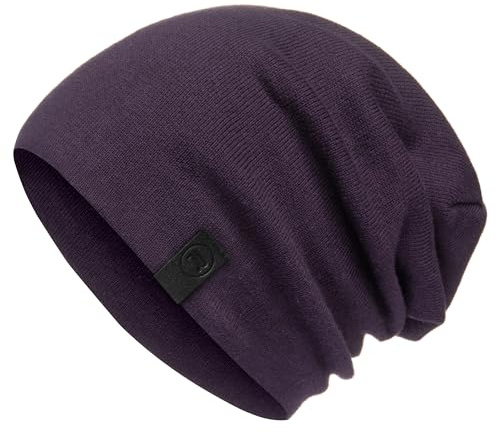 Warm Slouchy Beanie Hat - Deliciously Soft Daily Beanie in Fine Knit