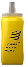 COMPRESSPORT ErgoFlask Flachmann Laufen für Erwachsene, 300 ml, Unisex, CU00015B, gelb, 300 ml