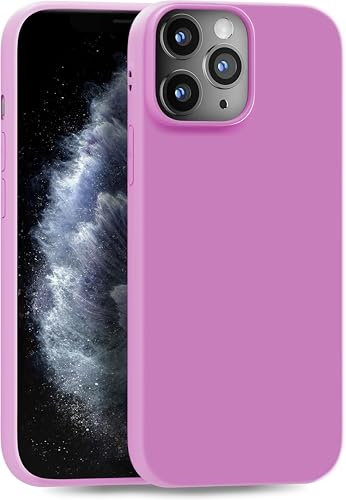 MyGadget-fodral kompatibelt med iPhone 11 Pro - robust mobilfodral TPU-fodral smalt silikonfodral - bakstycke reptåligt skyddsfodral matt rosa