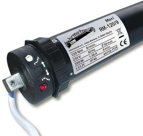 Rolladenmotor Markisenmotor Rolltormotor 80-120Nm SW70 bis Rohrmotor (120NM SW70)