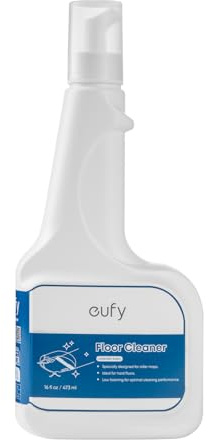 Solution de nettoyage pour sols pour robot aspirateur eufy, prête à l'emploi, 473 ml, nettoyant pour sols, compatible avec le E28