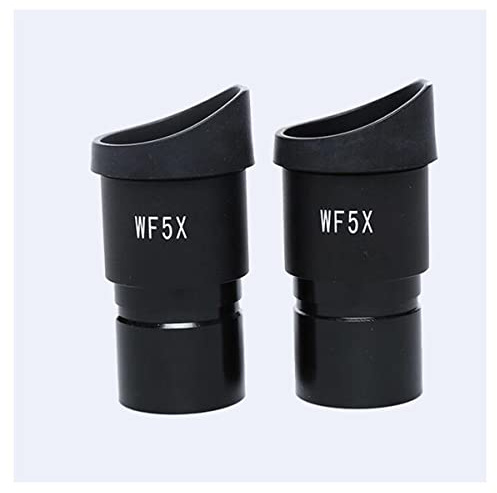 Microscopio per Osservazione WF 5X / 20 Mm Microscopio Stereo Oculare Dimensioni di Montaggio 30,5 Mm, 2PCS