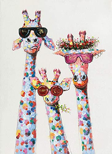 Maysurban Peinture par Numéros pour Adultes, Kit de Peinture à l'huile sur Toile par Numéro, pour Enfants ou Débutants, Avec Pinceaux, Peinture à Dessin 40 x 50 cm Sans Cadre