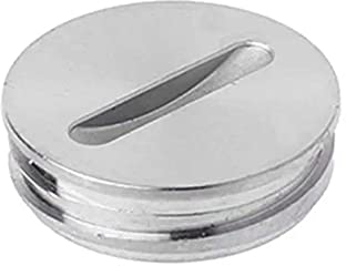 MMOBIEL Cubierta de Aluminio con Tapa de Rosca para batería Compatible con Apple iMac G6 Teclado inalámbrico Bluetooth Modelo A1314, A1644 y Magic Trackpad A1339