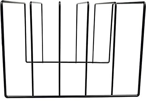 Soporte de metal para discos de vinilo, organizador de discos de vinilo moderno, gran regalo para almacenamiento de discos de vinilo, expositor para estudio de música