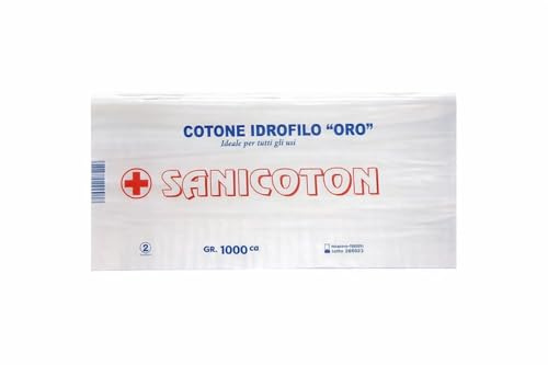 Cotone Idrofilo Ovatta 1 Kg Alta Assorbenza Morbido Delicato Uso Quotidiano Igiene Personale Medicazioni Cosmetica Struccante Pulizia Casa Bambini Multiuso Professionale Non Sfilaccia Pelle Sensibile