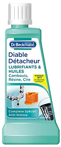 DR BECKMANN - Diable Détacheur Lubrifiant & Huile 50Ml - le Lot De 4