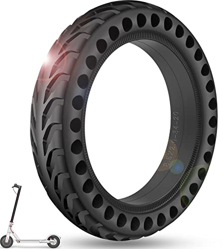 BANGTING 8.5 Pulgadas Ruedas Macizas para Patinete Electrico, 8 1/2 x2 Neumáticos de Reemplazo, 50/75-6.1 Rueda de Repuesto Para Xiaomi Pro 2 / M365 / M365 Pro / 1S / 3/3 Lite/Essential