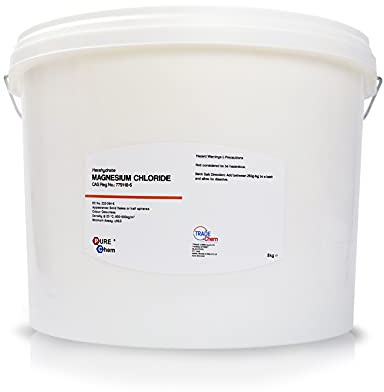 Magnesium Chloride Flakes Dead Sea Salts | 100% Pure | Bath Soak (8KG)