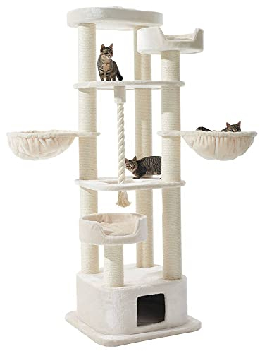 Nobby Kratzbaum MUSAN, Cream, 70 x 70 x 203 cm, 1 Stück