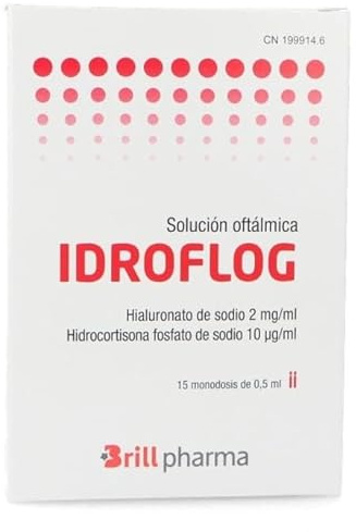Suero y íquido para los ojos de la marca IDROFLOG ideal para Unisex Adulto