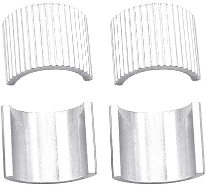 7/8 Handlebar To 1 Bar Mounts Risers Clamps Conversion Shims Spacers Variable Diameter Spacer Sleeve Set For Motorbike Motorcycle Modification Material Easy Installation Sealing Noise