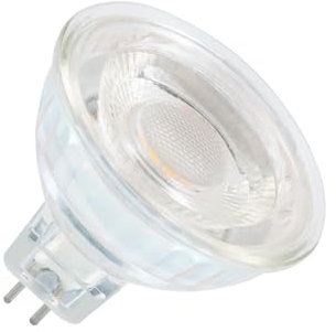 LEDKIA LIGHTING Lampadina LED 12V GU5.3 8W 800 lm Vetro 60º No Flicker 2700K Bianco Caldo