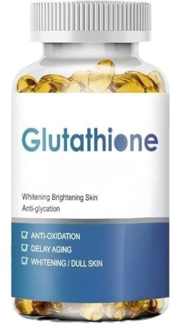 Premium glutation - extra styrka reducerad glutation - antioxidanter och immunstöd - leverhälsa - icke-GMO, glutenfri, vegansk