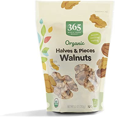 365 by Whole Foods Market, Organic Halves & Pieces Walnuts, 10 Ounce