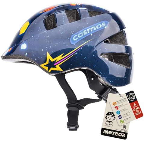Casque Vélo Enfant VTT et VTC Unisexe Casque de Cyclisme de Réglable de Sport pour BMX Skate Scooter Patines Conçu pour la Sécurité des Utilisateur