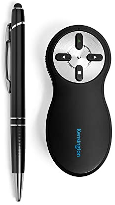 Kensington Wireless Presenter - Presentation Remote (K33271WW), Black