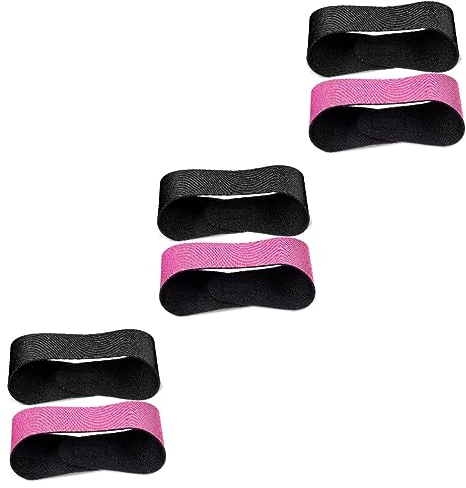 BESPORTBLE 6 Stk Stirnband Schwimmband Schwimmzubehör Dusche Ohr Abdeckung Schwimmer-stirnbänder Ohrbänder Zum Schwimmen Sportliches Schweißband Tauchen Ohrenschützer Männer Und Frauen Gummi