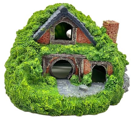 Fischhöhle für Aquarium | Aquariumdekorationen Fischhaus Reptilienhöhle | Aquarium-Zubehör, Aquarium-Dekoration, Fischtunnelhaus für Aquarien, Aquarium-Dekorationen