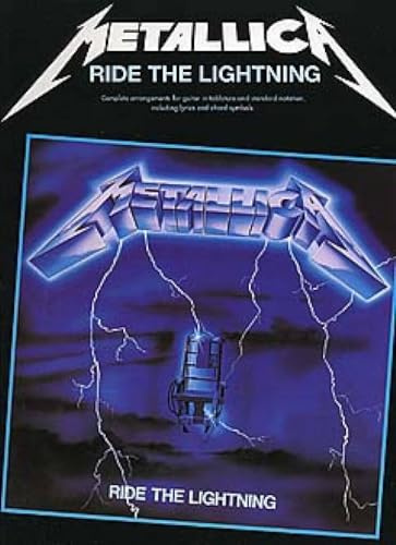 Metallica: ride the lightning guitar (tab edition) guitare