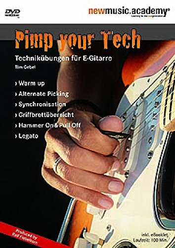 Pimp Your Tech - Technikübungen für E-Gitarre (inkl. eBooklet)