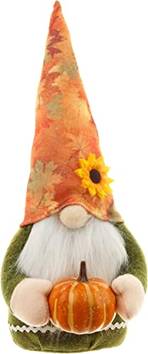 Tuzsocr Herbstdeko Wichtel Figur Weihnachtsdeko Thanksgiving Herbstdeko Plüschfigur Weihnachtsfigur Herbstdeko Weihnachtsdeko Tablett Partydeko (A)