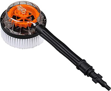 SHAPOKY Brosse de nettoyage ronde rotative pour lavage de voiture