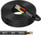 18AWG 3x0,75mm² 10Meter Elektrokabel 3-adrig Kabel, 5V/12V/24V Erdkabel verzinnte Kupferkabel, 300V flexibel und weich Stromkabel hohe Temperaturbeständigkeit Verlängerungskabel 10m