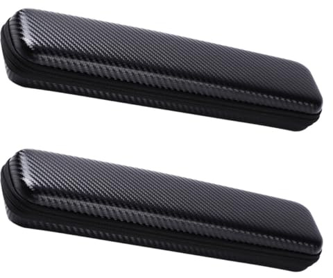 Yardwe Estuche para Herramientas de Peluquería Eva Negro, Bolsa Portátil Ligera y Resistente a Rayaduras para Plancha de Pelo y Rizador, Adecuado para Viaje y Uso al Aire Libre