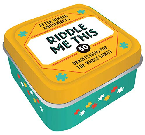 Chronicle Books After Dinner Amusements: Riddle Me This: 50 Brainteasers for the Whole Family