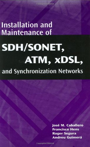 Installation and Maintenance of Sdh/Sonet, Atm, Xdsl, and Synchronizatio N Networks