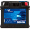 NRG Premium Autobatterie 12v 55Ah 500A/EN Starterbatterie Batterie ersetzt 45Ah 47Ah 50Ah 52Ah 53Ah 54Ah