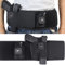 Goldmiky Bauchband-Holster, Pistolenholster Holster für verstecktes Tragen Elastische Taktische Belly Band Taille Pistolenholster, Bauchband Holster für Glocke 19 usw. Pistole (40in/102cm)