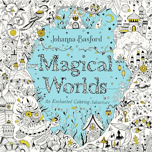 Magical Worlds: An Enchanted Coloring Adventure