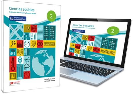 Grado Básico Sociales 2- Libro de texto en formato físico de Ciencias Sociales 2 (Ciclo Formativo Grado Básico)