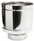 Zinco Group fumaiolo a botte 4 venti inox base tonda innesto M maschio (80mm)