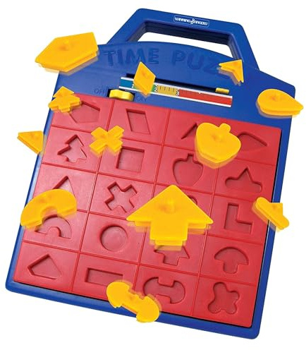 Winning Fingers Formspielzeug-Puzzlespiel – Pop-Up-Brettspiel mit Formpuzzles – Konzentrationsspiele für Zwei Spieler, Puzzle-Brett-Zuordnungsspiel – Lernspielzeug für Kinder ab 3 Jahren