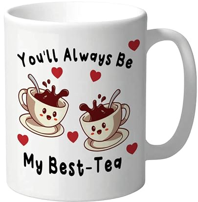 Wanky Candles Cute Friendship Mug, You'll Always Be My Best-Tea CMUG152