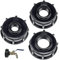 Juego de Accesorios de Tapa de Tanque IBC de 3 Piezas Que miden 1/3/4/1/2 Pulgadas - ventilación, Adaptador Storz y más - para contenedores IBC, Adecuado para Tanque de Agua de 1000L