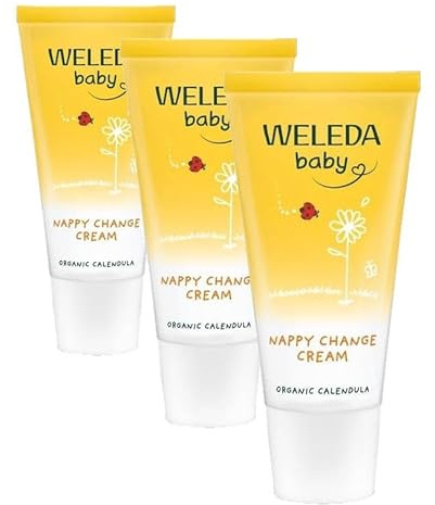 Weleda UK Ltd Calendula Nappy Change Cream - 30ml (Pack of 3)
