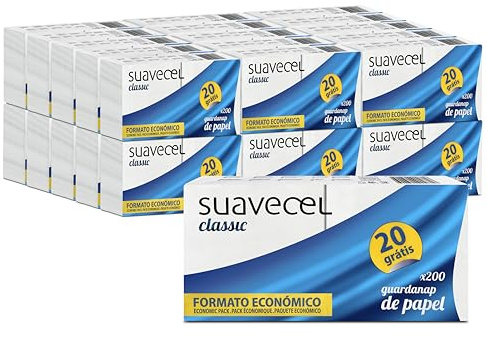 Servilletas de Papel 30x30 cm | 6000 unidades, 30 paquetes | Servilletas Papel 100% Celulosa Virgen 36 g/m²