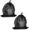 2 Pack Pump Barrier Bag, Black Filter Media Bag, Pump Mesh Bag for Outdoor Water Ponds Filters