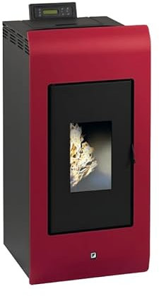 INTERSTOVES - Poêle à granules ZARA 9 Etanche - Bordeaux