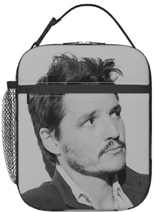 EZKYZTLW Pedro Star Pascal Lunchtasche, lässig, leicht, isoliert, geeignet für Männer und Frauen, für die Arbeit, das Büro, Picknick, Reisen und Camping