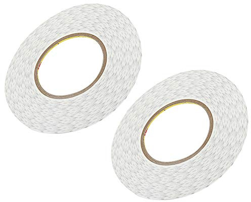 YUYTE 5 Mm Dubbel Stark Dubbelhäftande Tejp för Reparation Av LCD-skärm på Mobiltelefoner – Ultratunn, och, Finns i 2 Mm, 3, 5 (Vit dubbelhäftande tejp 2mm)