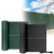 FIVMEN Zaunblende 1x10m Gartenzaun Sichtschutz Zaun 150g/m² HDPE Schattiernetz Balkonsichtschutz mit Kabelbinder Balkon Sichtschutz Wetterfest, Grün