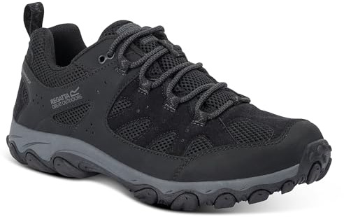 Regatta Mens Edgepoint IV Low Walking Shoes Water Resistant Cushioned Hiking Footwear